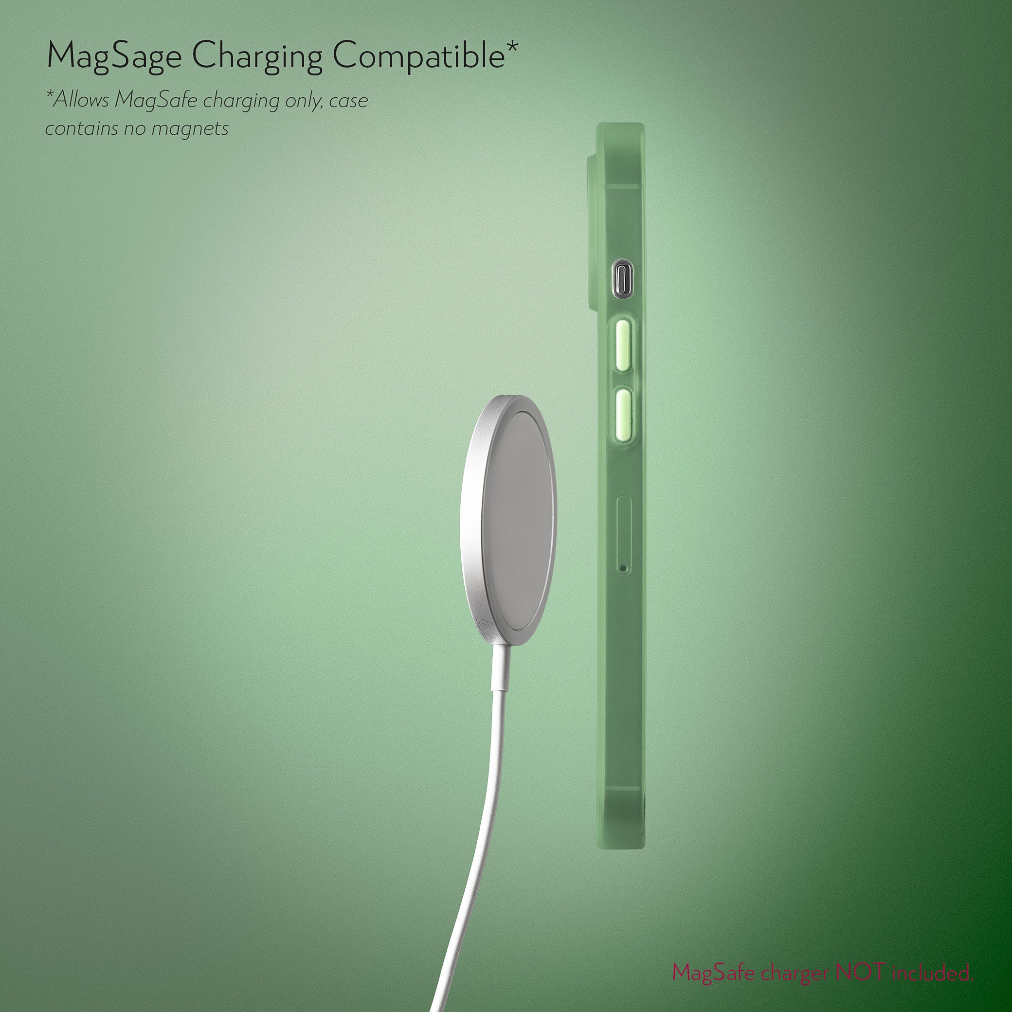 Super Slim Case 2.0 for iPhone 13 Mini - Avacado Green