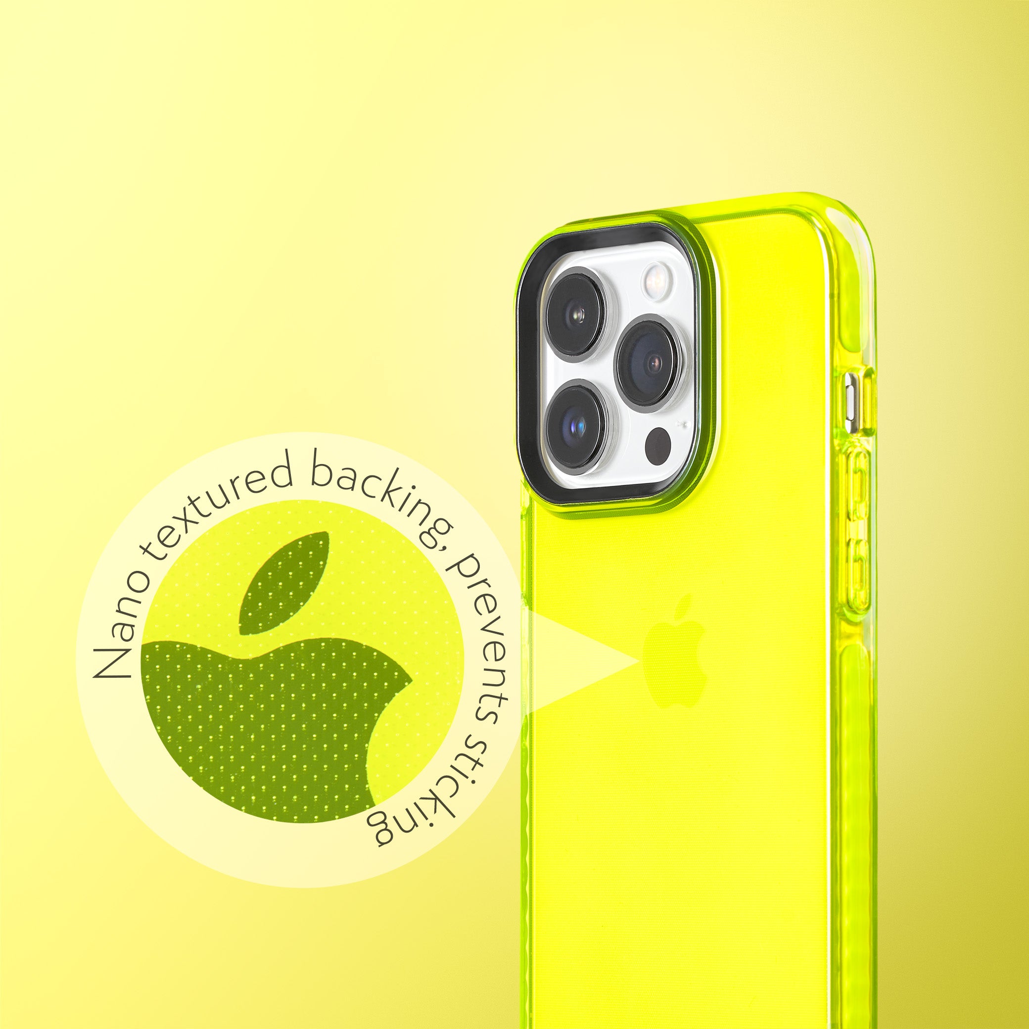 Barrier Case for iPhone 14 Pro - Hi-Energy Neon Yellow