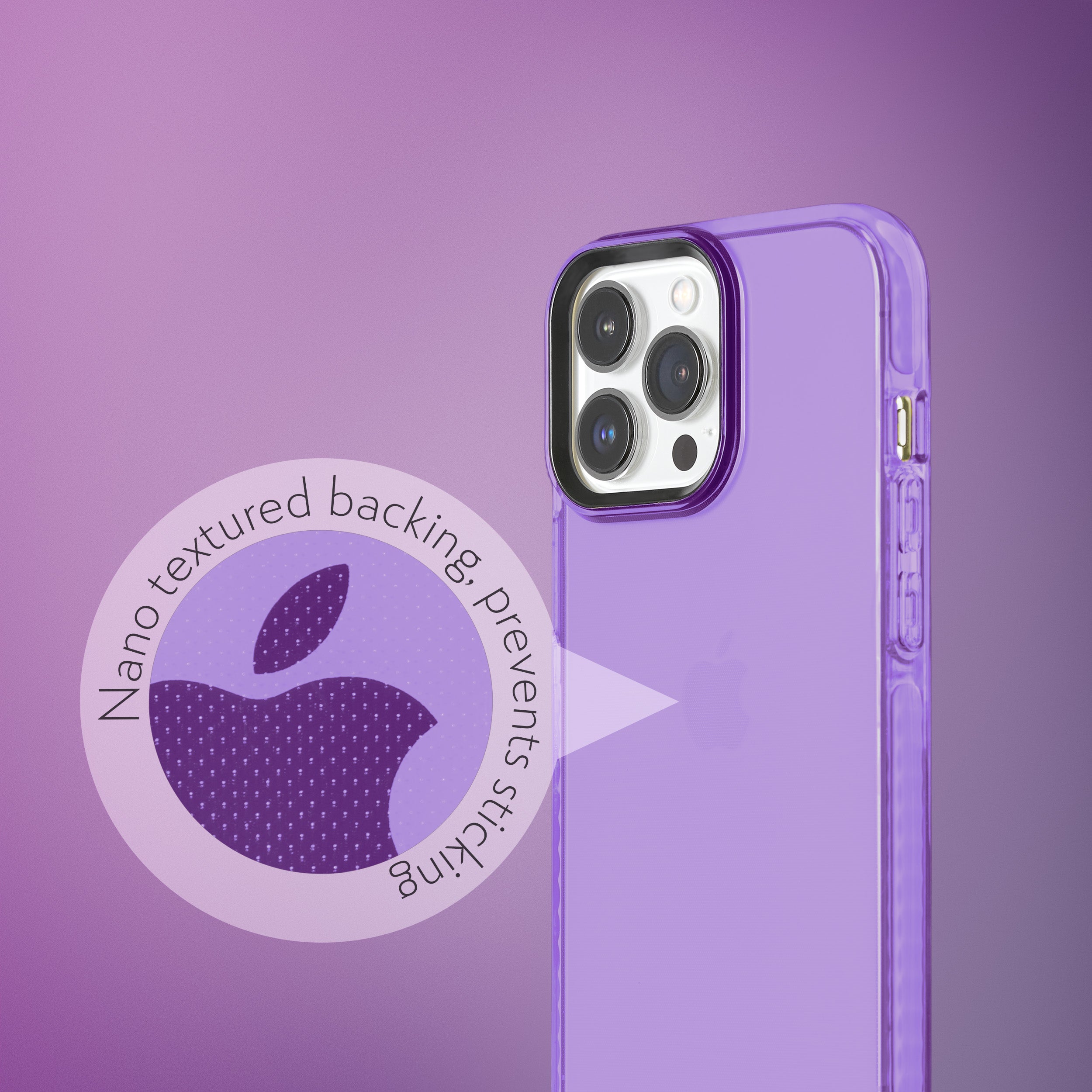 Barrier Case for iPhone 14 Pro Max - Fresh Purple Lavender