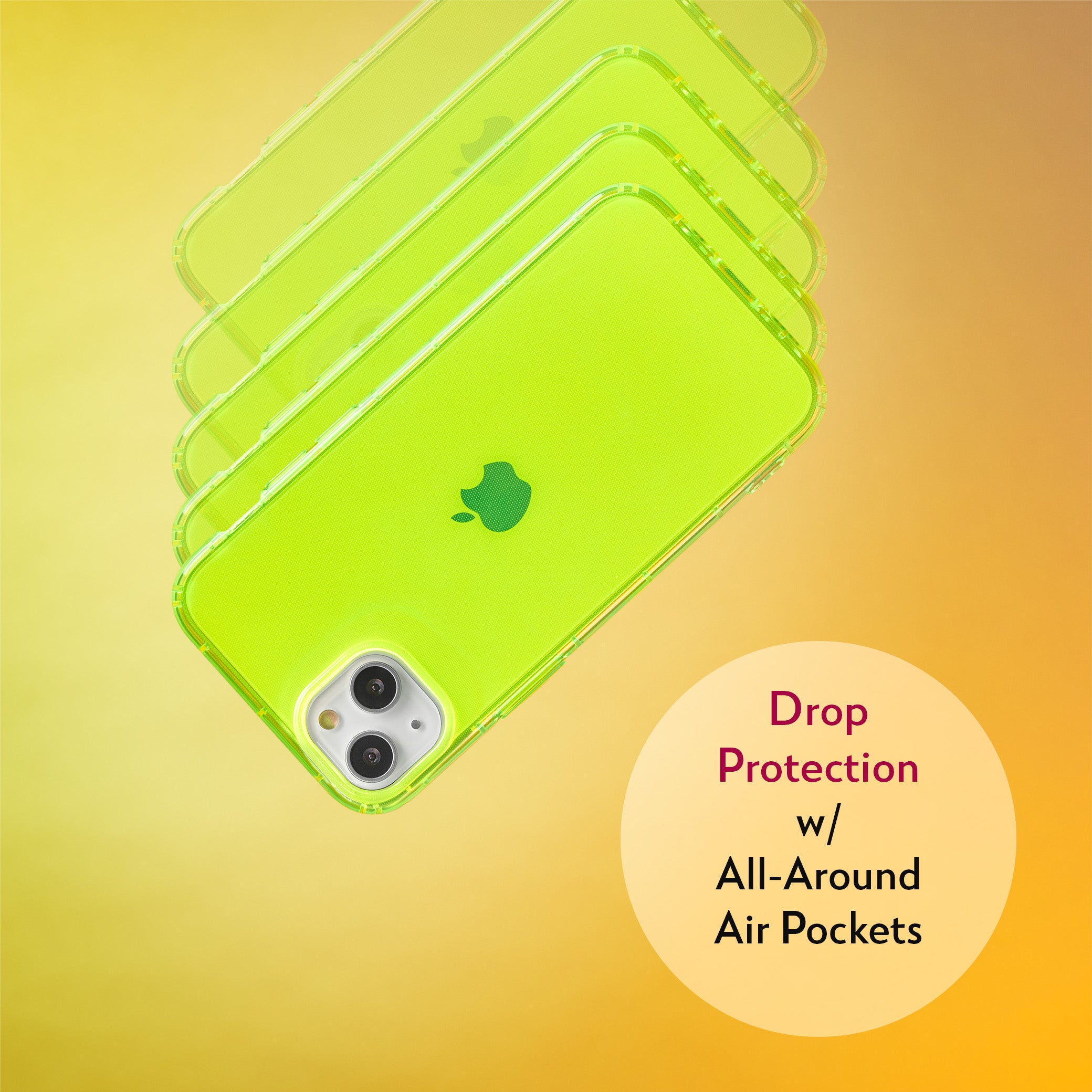 Highlighter Case for iPhone 14 Plus - Conspicuous Neon Yellow