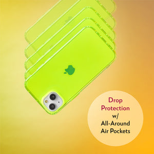 Highlighter Case for iPhone 14 Plus - Conspicuous Neon Yellow