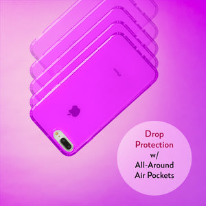 Highlighter Case for iPhone 8 Plus - Saturated Vivid Purple