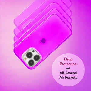Highlighter Case for iPhone 14 Pro - Saturated Vivid Purple