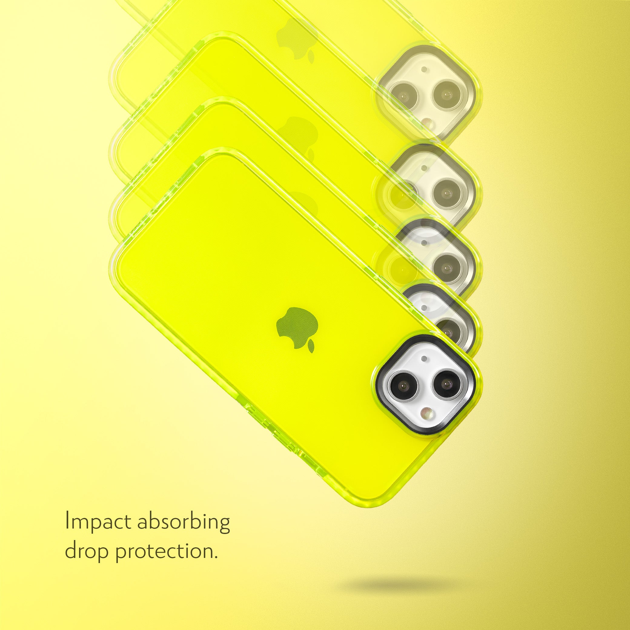 Barrier Case for iPhone 14 - Hi-Energy Neon Yellow