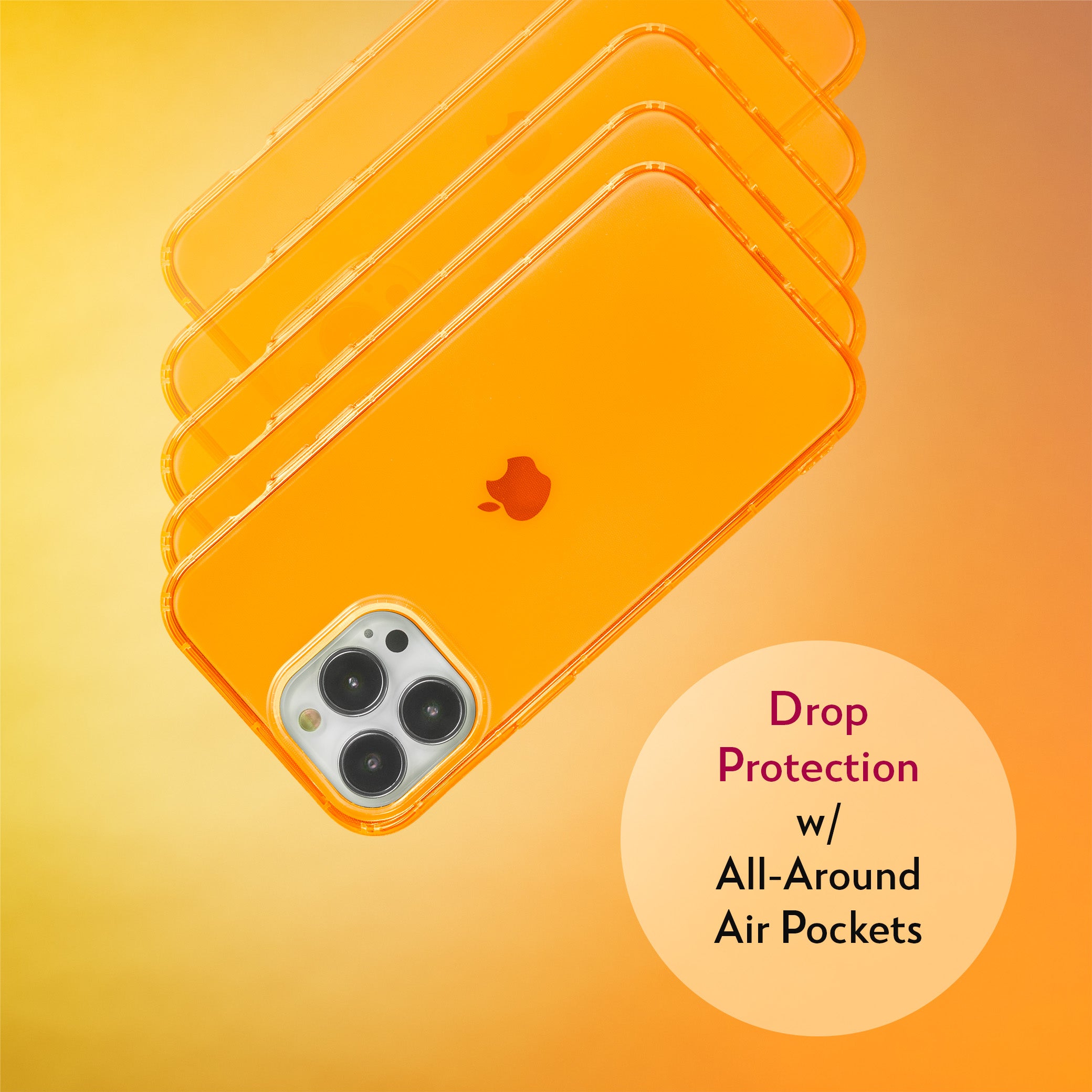 Highlighter Case for iPhone 14 Pro Max - Intense Bright Orange