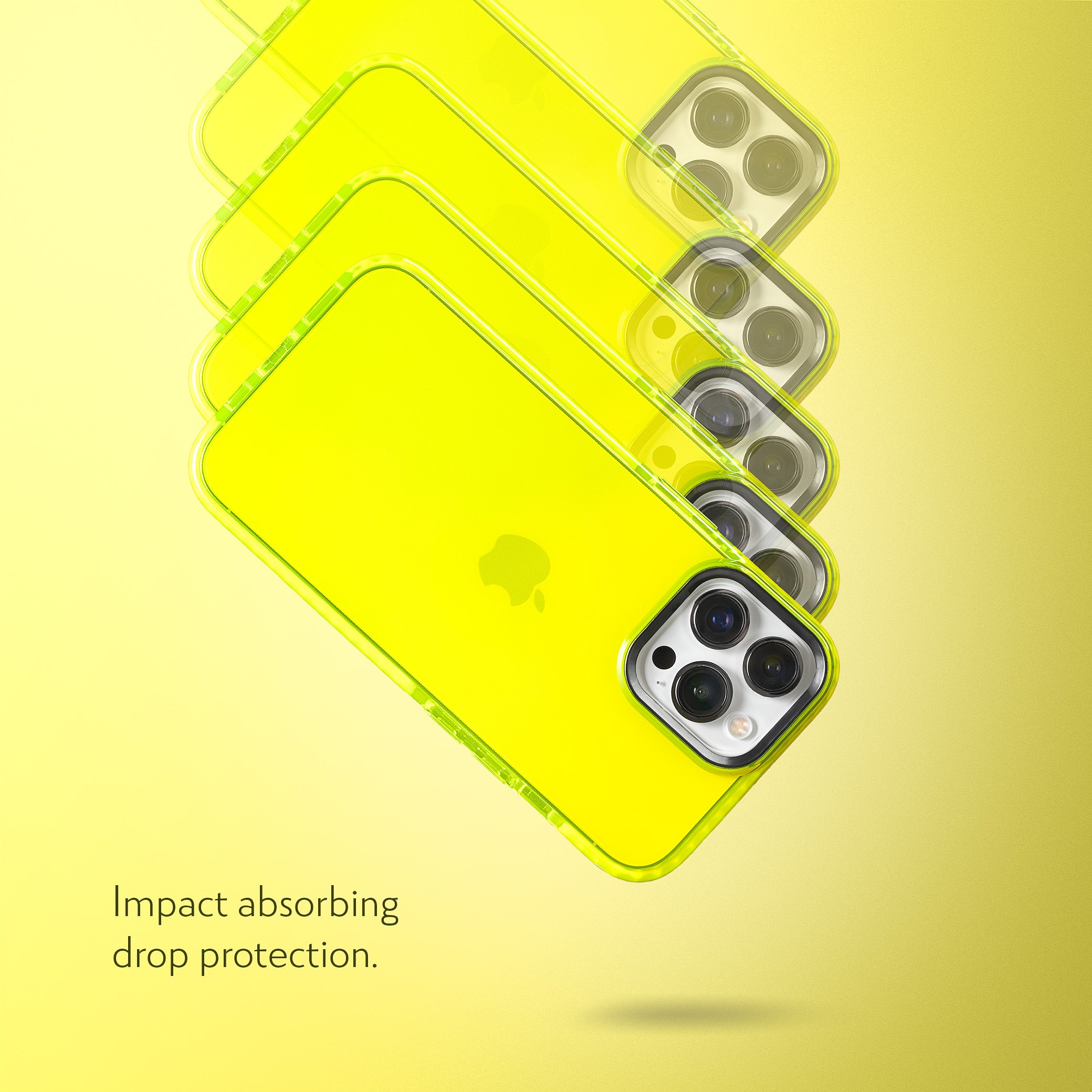 Highlighter Case for iPhone 13 Pro Max - Conspicuous Neon Yellow