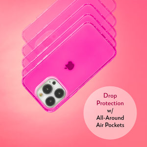 Highlighter Case for iPhone 14 Pro - Eye-Catching Hot Pink