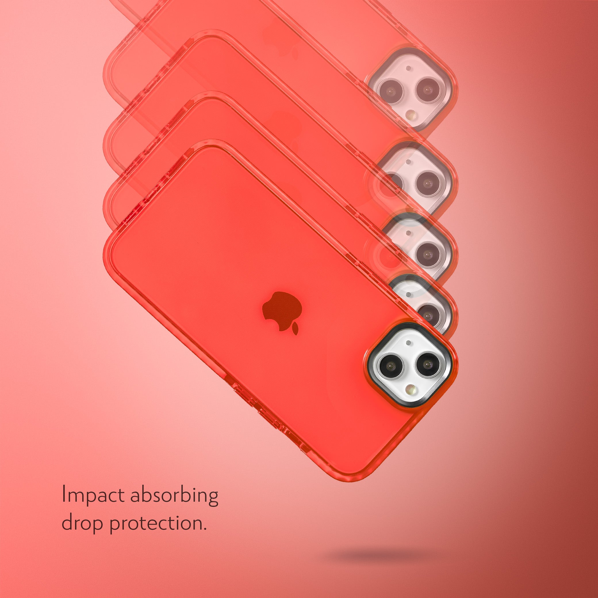 Barrier Case for iPhone 14 Plus - Electric Red Strawberry