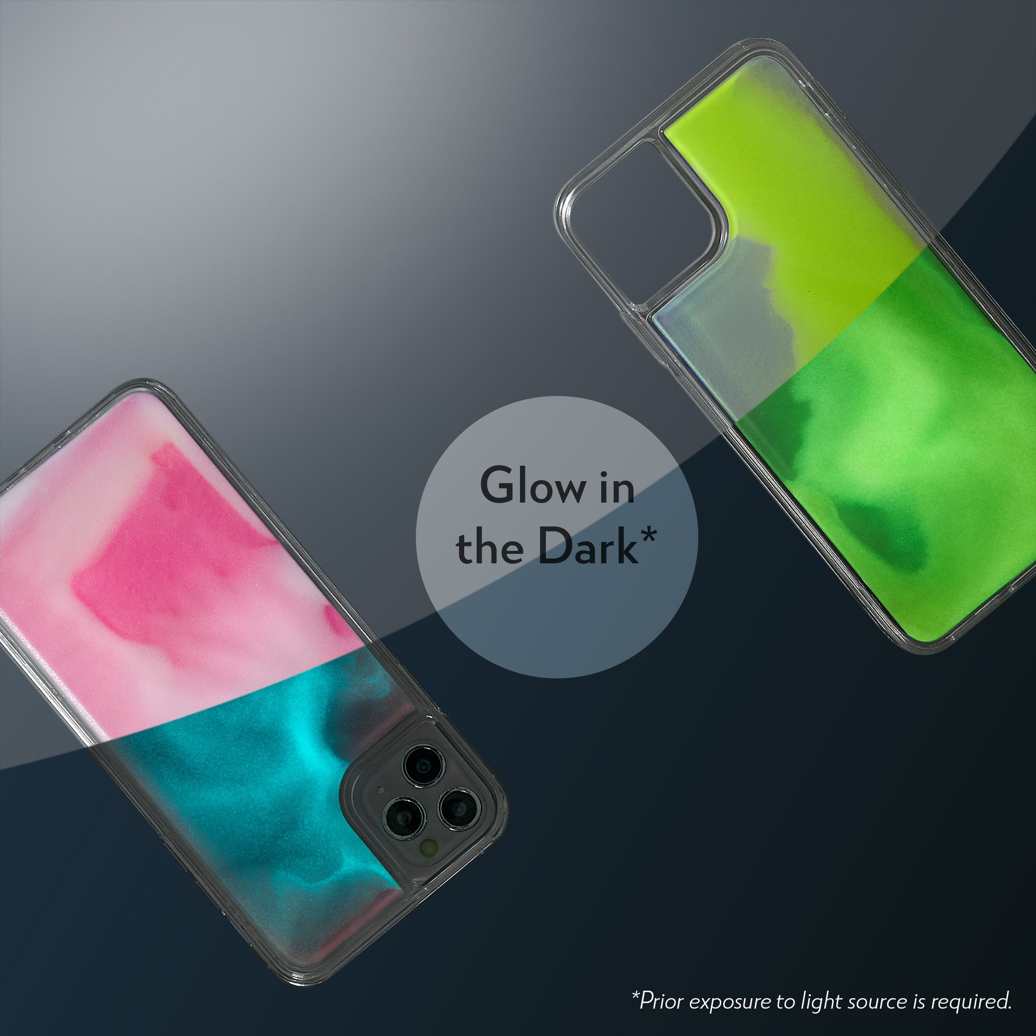 Neon Sand Case for iPhone 14 plus - Neon-Yellow Lemonade