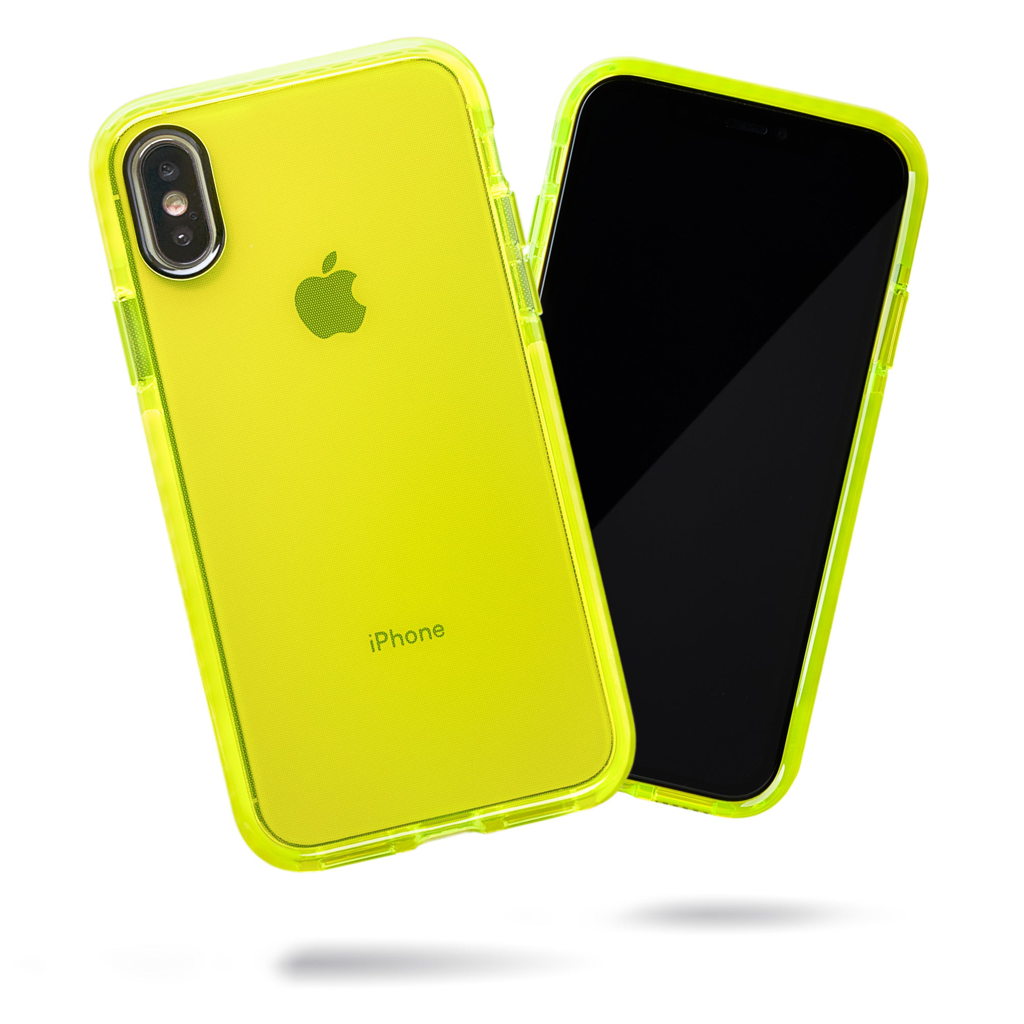 Barrier Case for iPhone Xs & iPhone X - Hi-Energy Neon Yellow