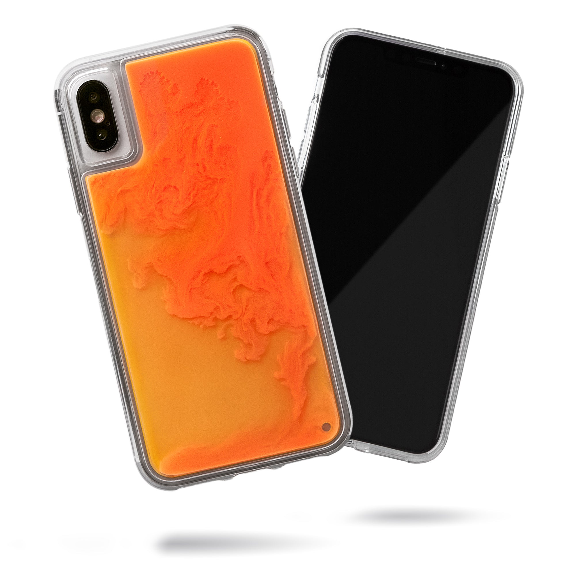 Neon Sand iPhone Xs/X Case - Orange Soda