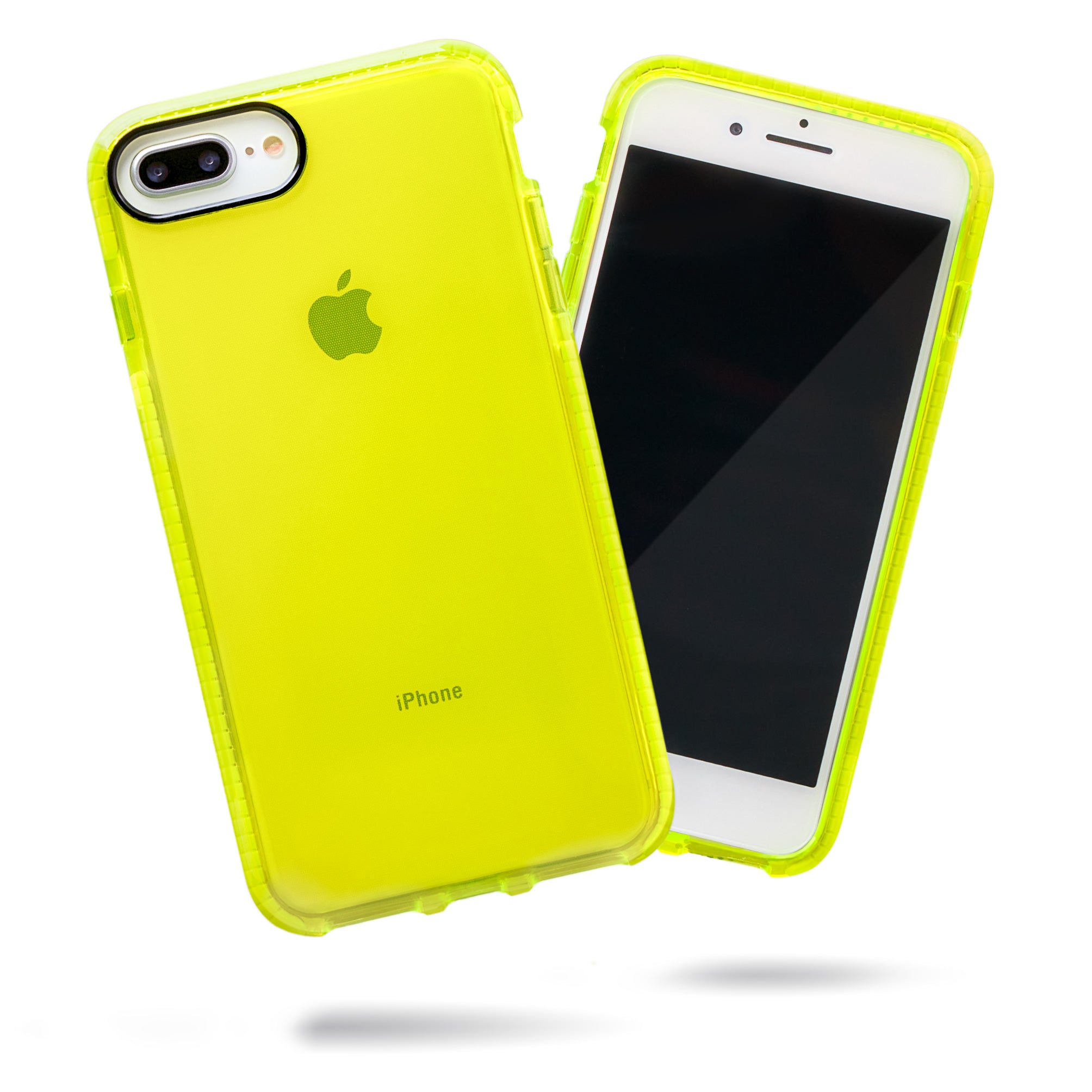 Barrier Case for iPhone 8 Plus & iPhone 7 Plus - Hi-Energy Neon Yellow
