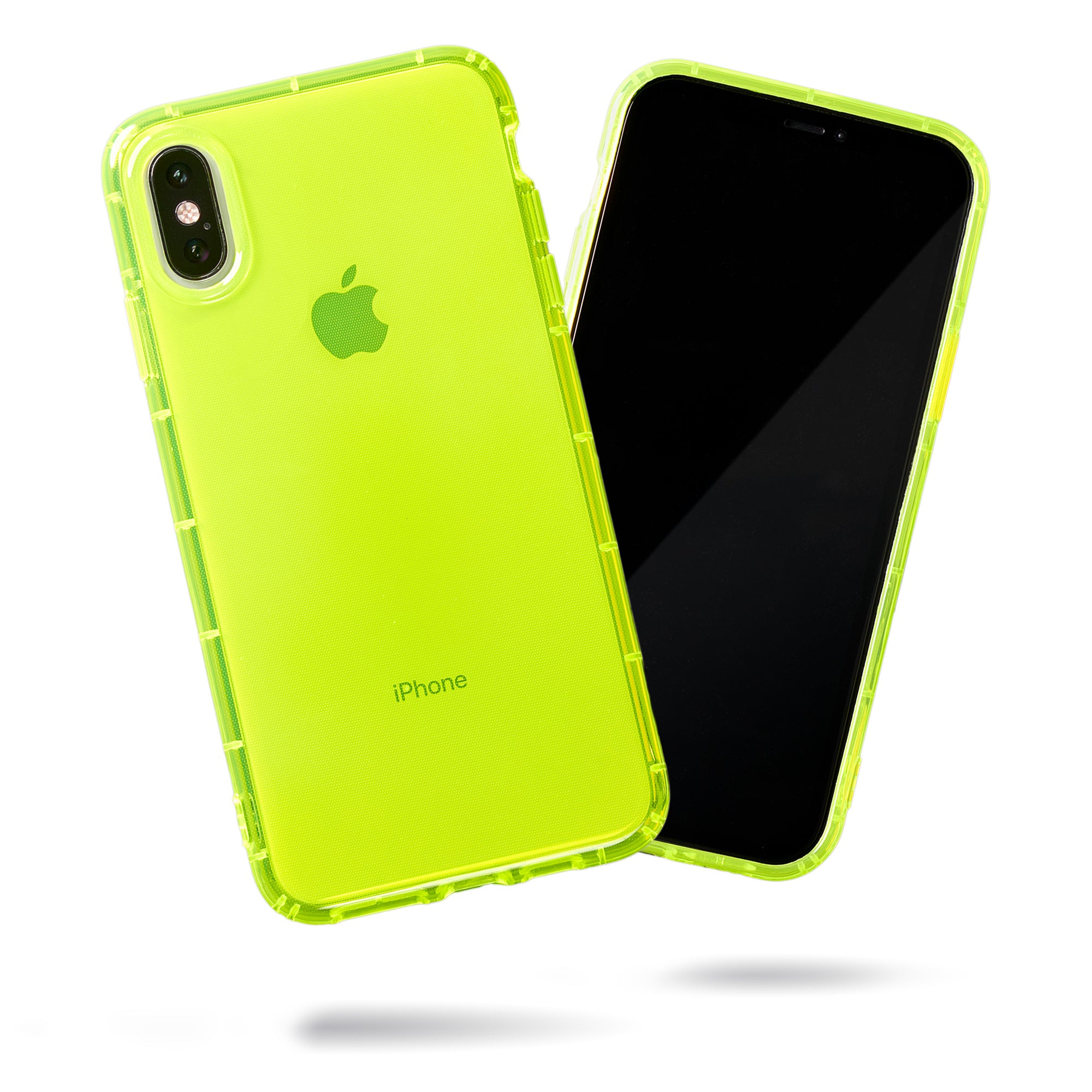 Highlighter Case for iPhone Xs & iPhone X - Conspicuous Neon Yellow