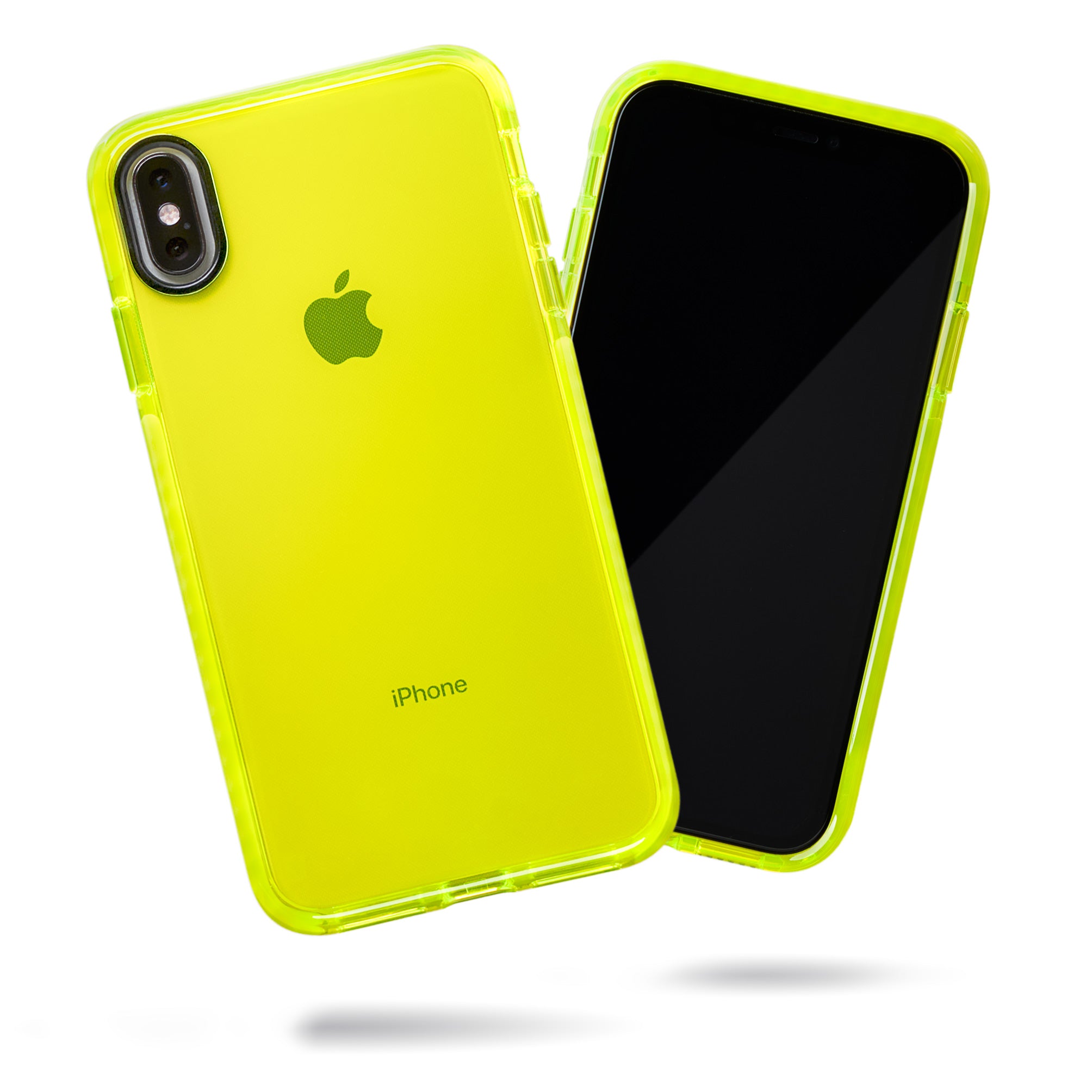 Barrier Case for iPhone Xs Max - Hi-Energy Neon Yellow