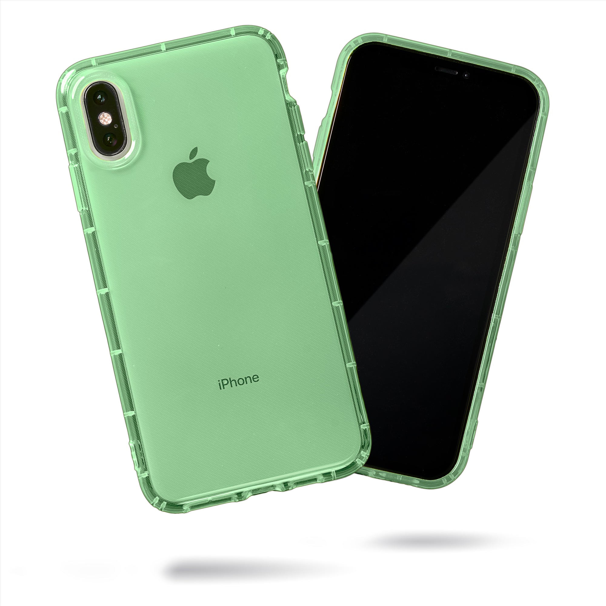 Highlighter Case for iPhone Xs & iPhone X - Precious Emerald Green
