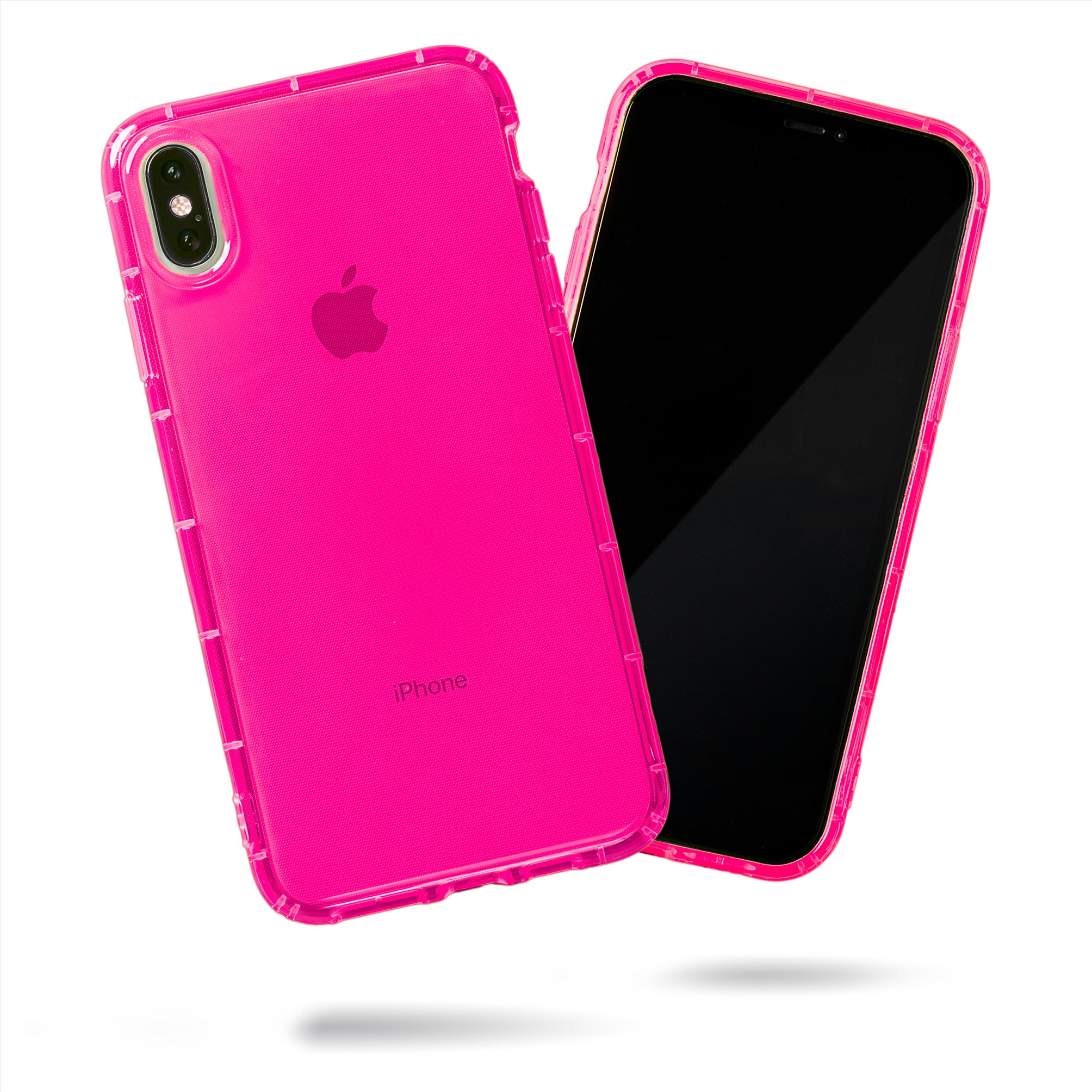 Highlighter Case for iPhone Xs Max - Eye-Catching Hot Pink