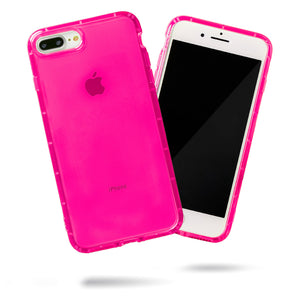 Highlighter Case for iPhone 8 Plus & iPhone 7 Plus - Eye-Catching Hot Pink