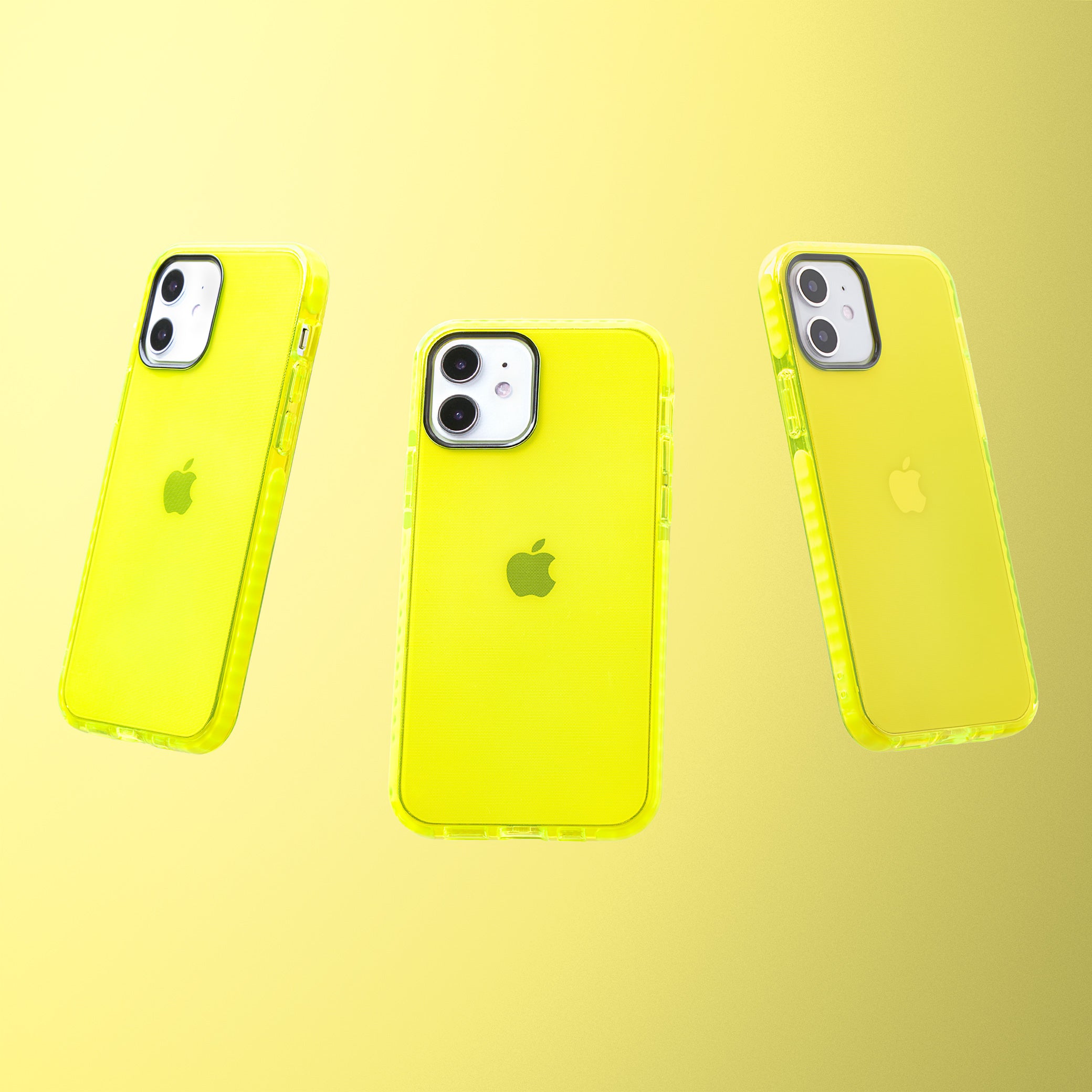 Neon Sand iPhone 12 Mini Case - Hi Energy Neon Yellow