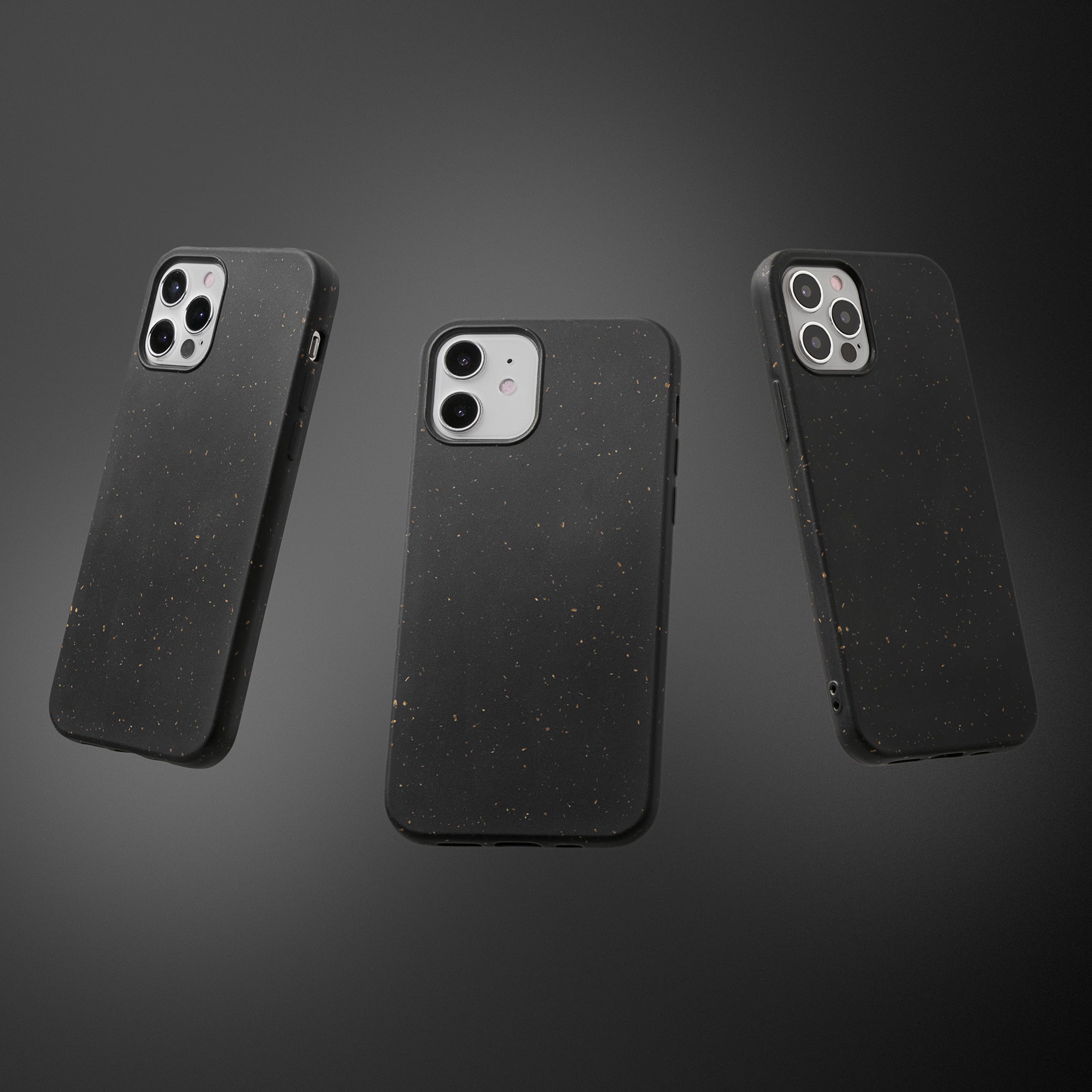 Eco Warrior iPhone 12 and 12 Pro Case - Midnight Charcoal
