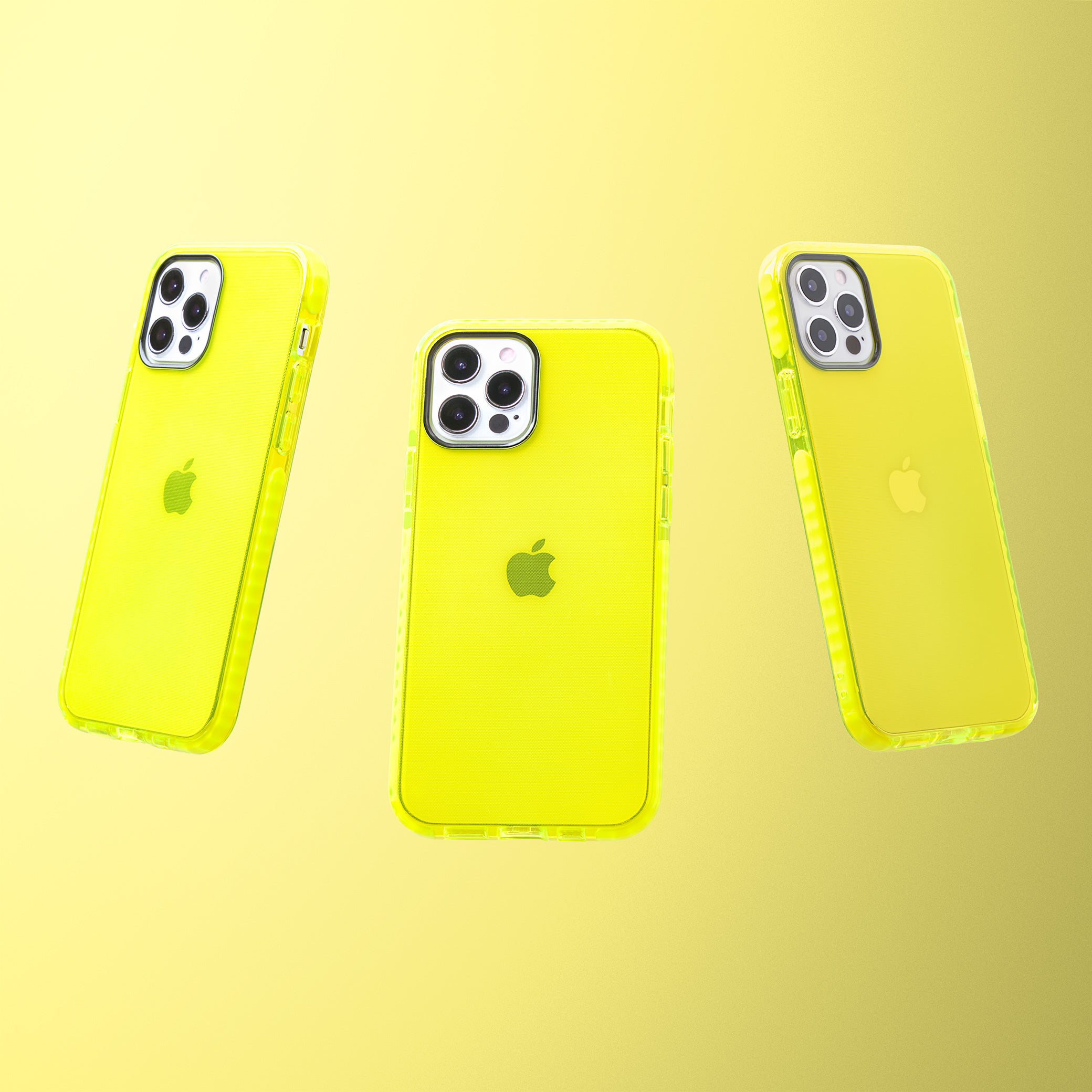 Barrier Case for iPhone 12 Pro Max - Hi Energy Neon Yellow