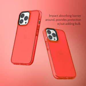 Barrier Case for iPhone 13 Pro Max - Electric Red Strawberry Red