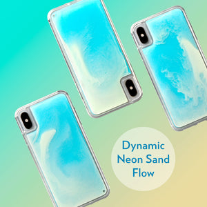 Neon Sand iPhone Xs Max Case - Ocean and Beach