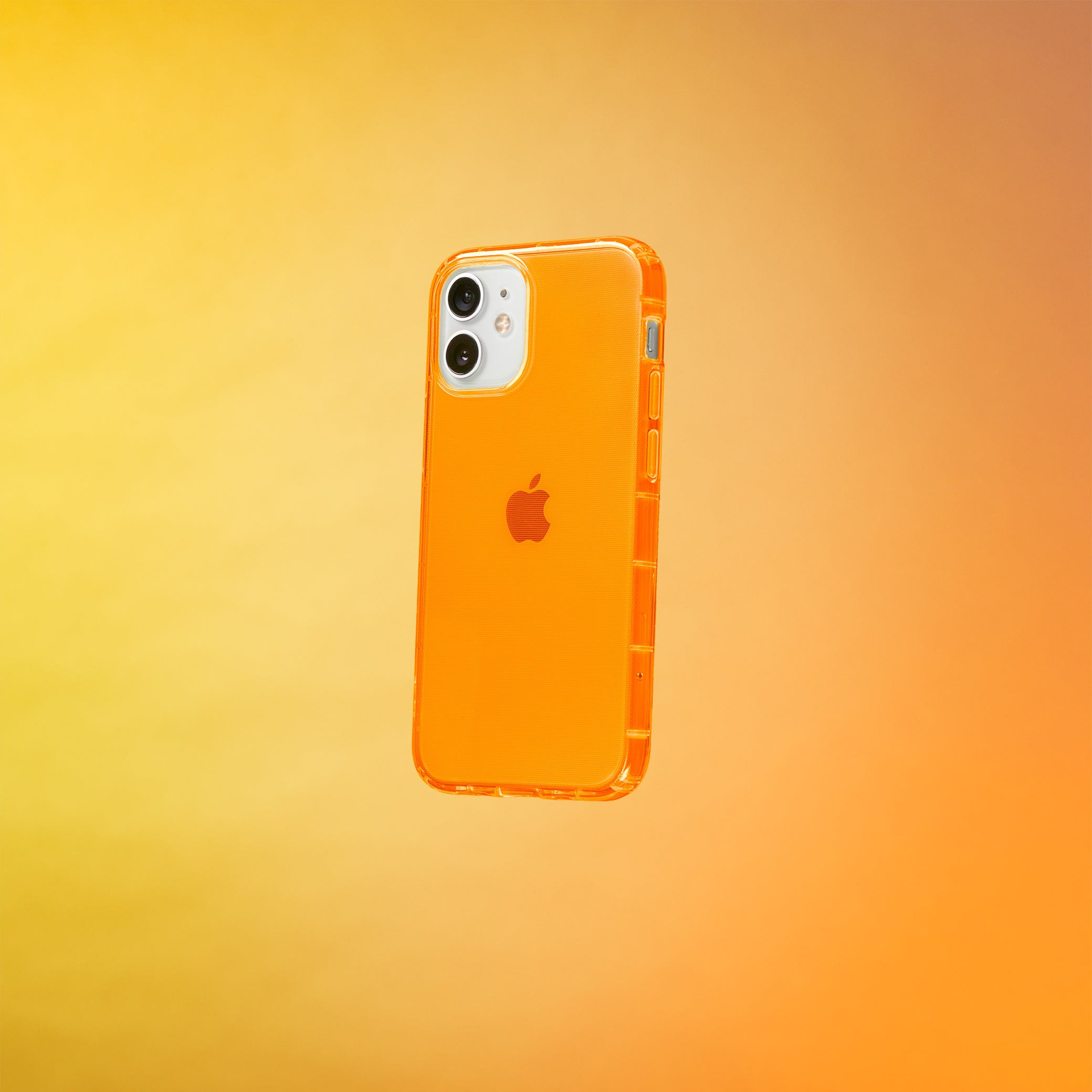 Highlighter Case for iPhone 12 Mini - Intense Bright Orange