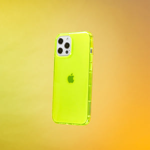 Highlighter Case for iPhone 12 Pro Max - Conspicuous Neon Yellow