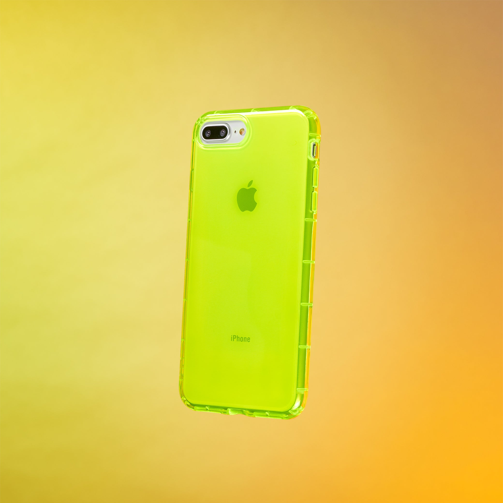Highlighter Case for iPhone 8 Plus & iPhone 7 Plus - Conspicuous Neon Yellow