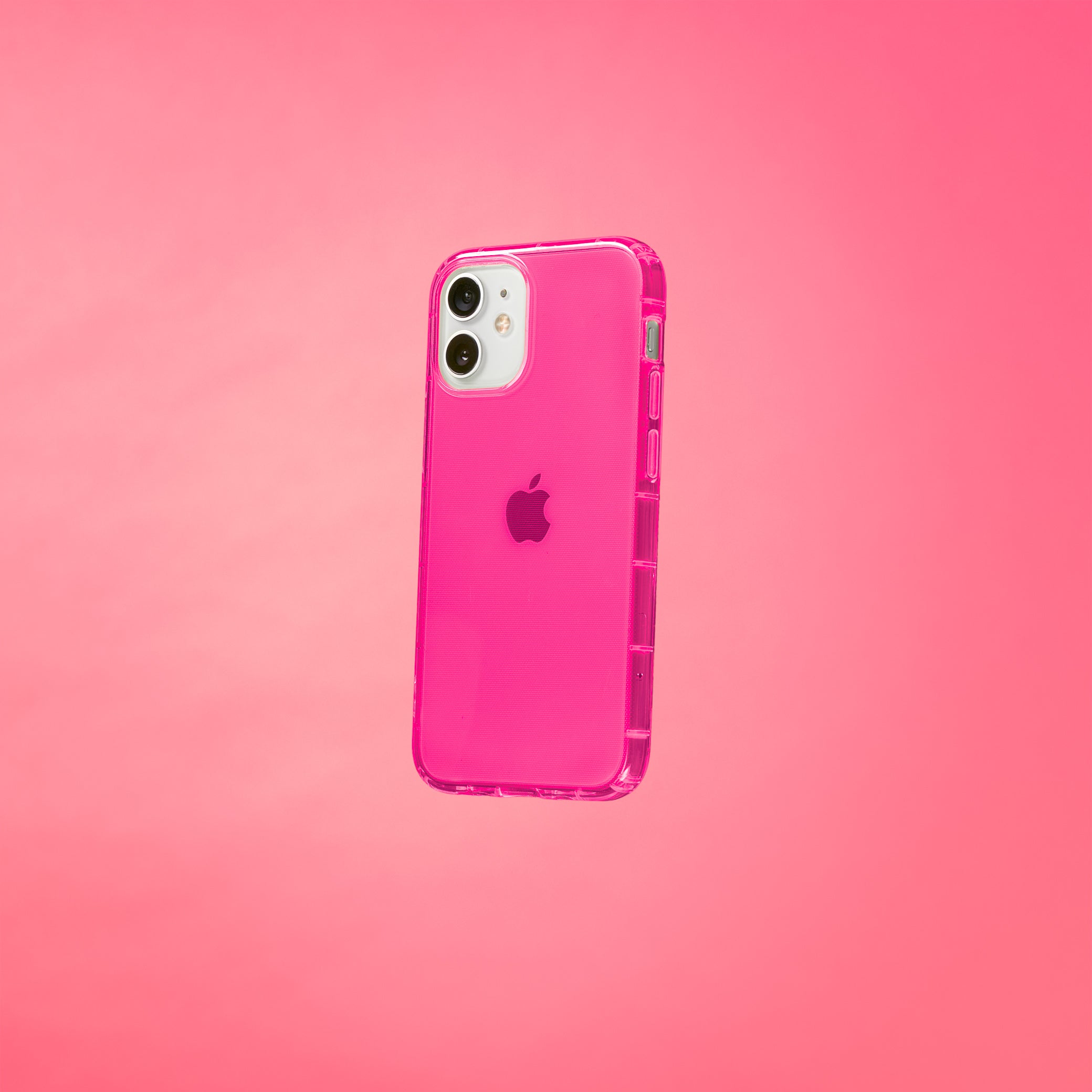 Highlighter Case for iPhone 12 MIni - Eye-Catching Hot Pink