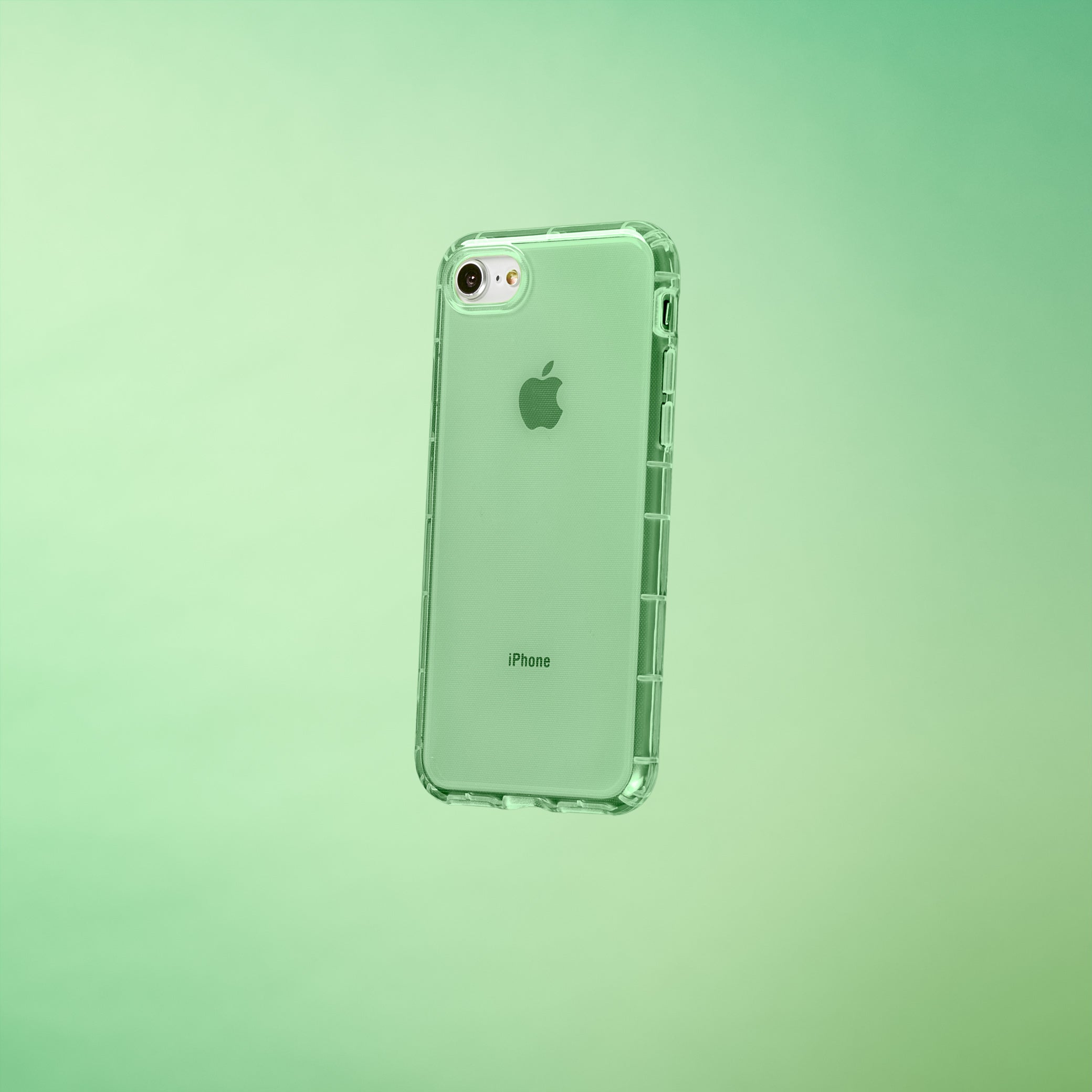 Highlighter Case for iPhone SE, iPhone 8, iPhone 7 - Precious Emerald Green