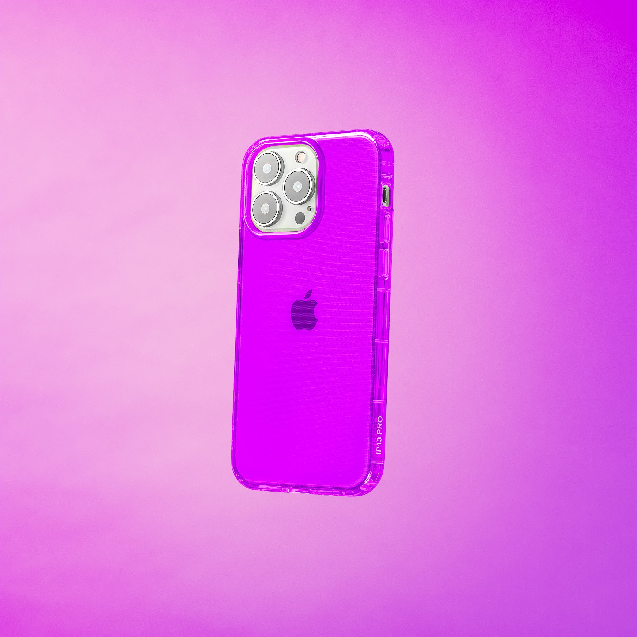 Highlighter Case for iPhone 13 Pro - Saturated Vivid Purple