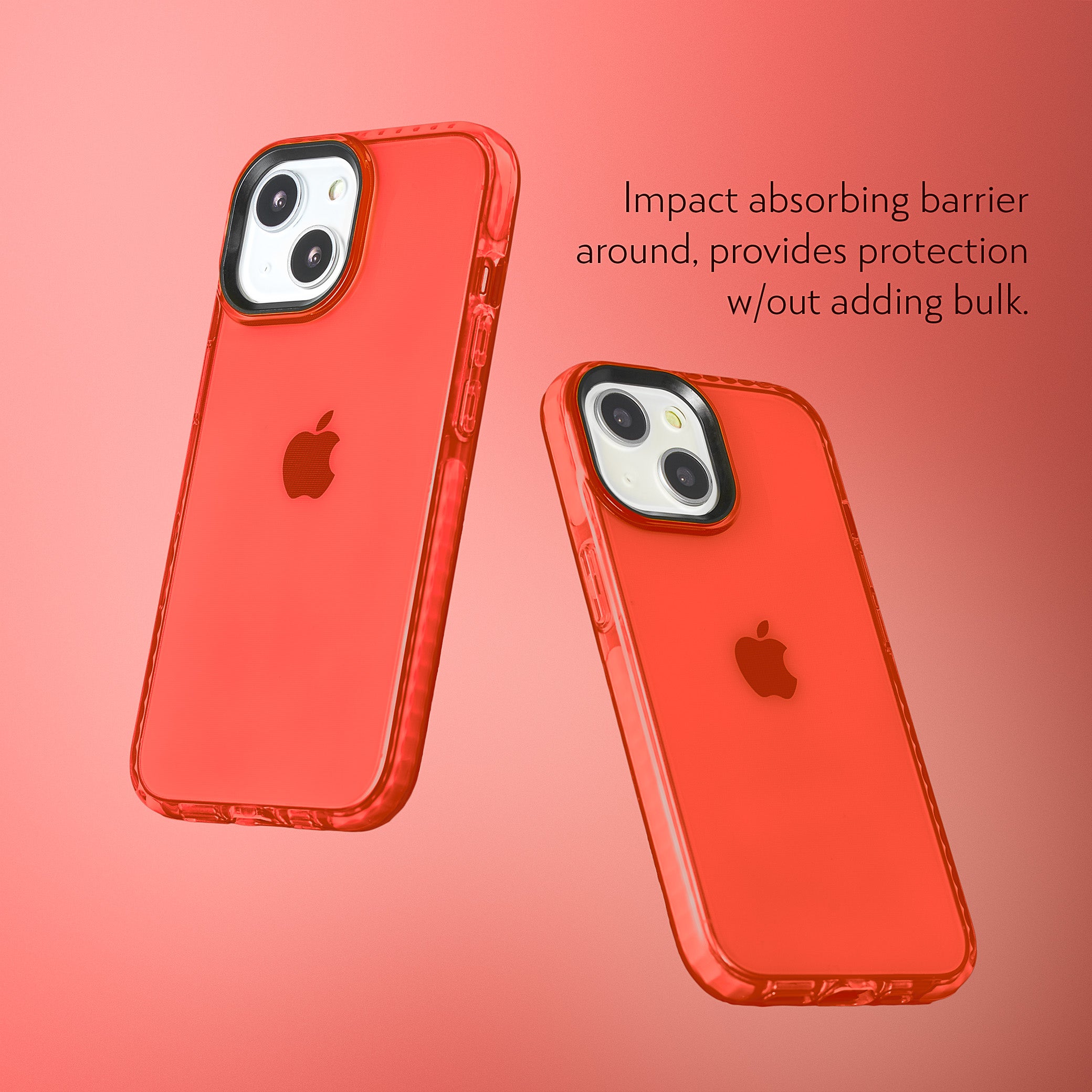 Barrier Case for iPhone 13 Mini - Electric Red Strawberry Red