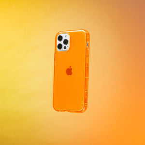 Highlighter Case for iPhone 12 & iPhone 12 Pro - Intense Bright Orange
