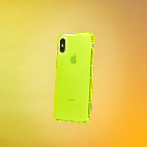Highlighter Case for iPhone Xs & iPhone X - Conspicuous Neon Yellow