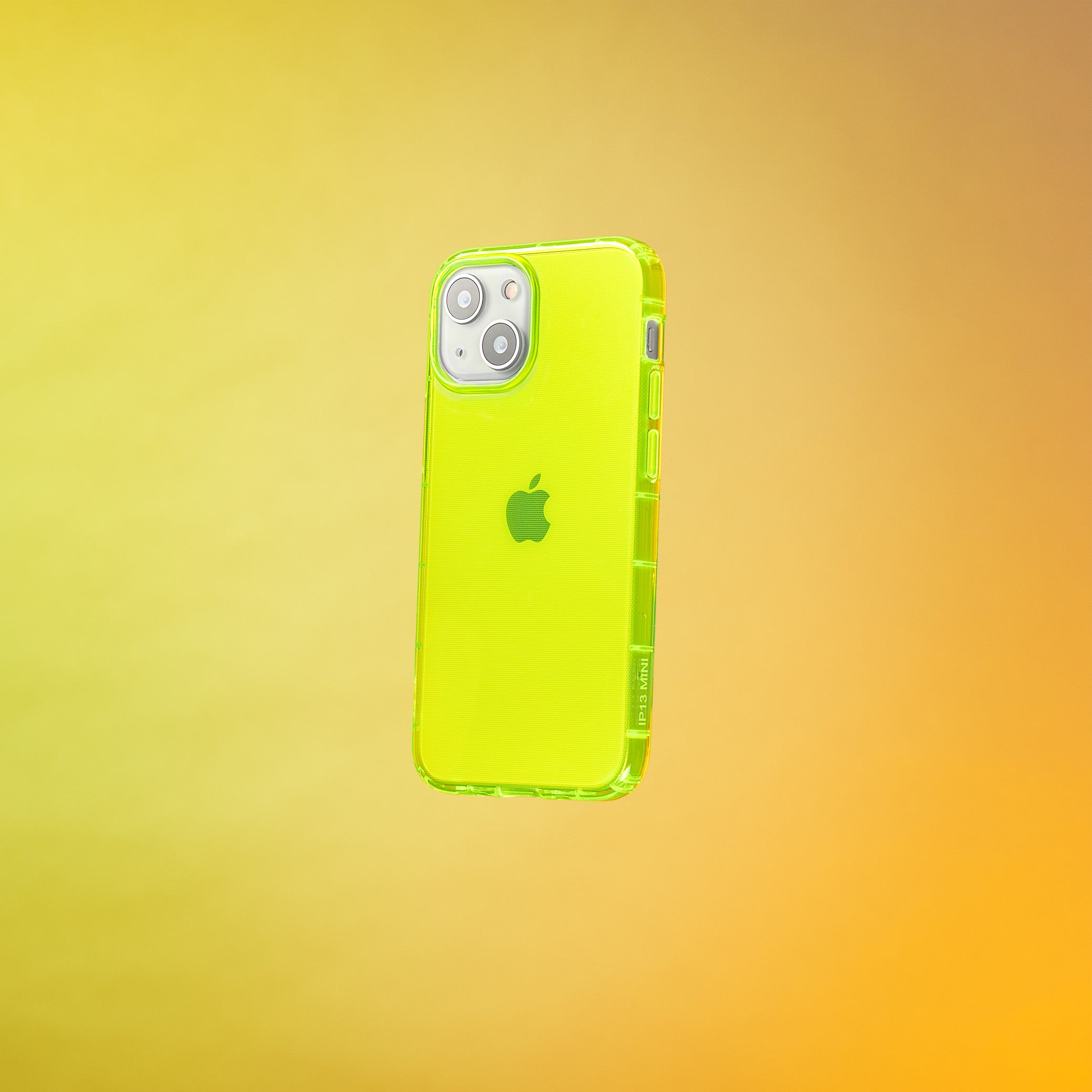 Highlighter Case for iPhone 13 Mini - Conspicuous Neon Yellow