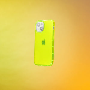 Highlighter Case for iPhone 13 Mini - Conspicuous Neon Yellow