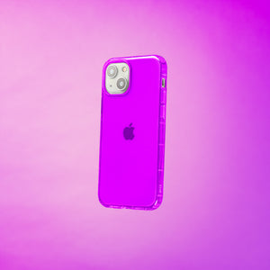 Highlighter Case for iPhone 13 - Saturated Vivid Purple