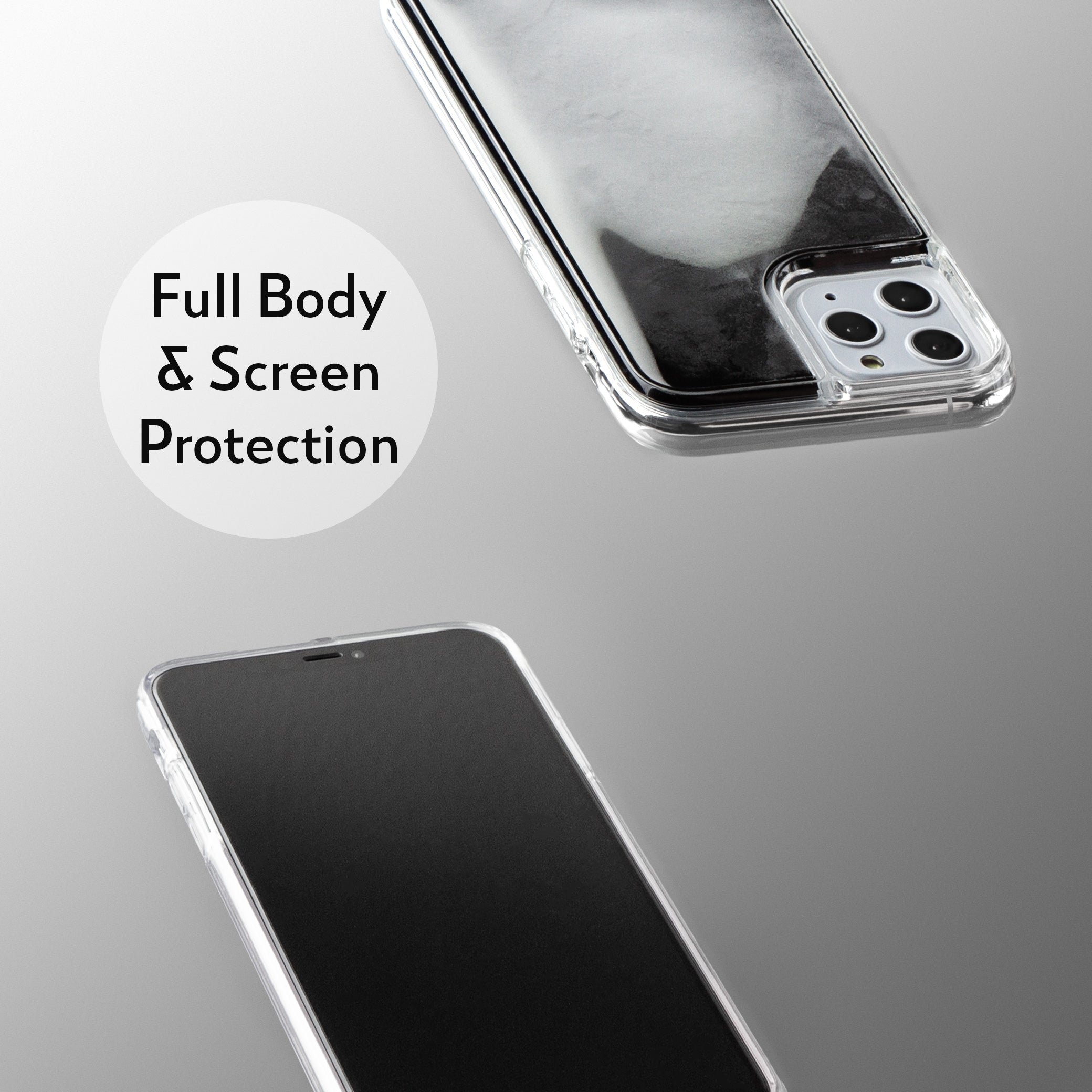 Neon Sand iPhone 11 Pro Case - Hi Contrast Black n White