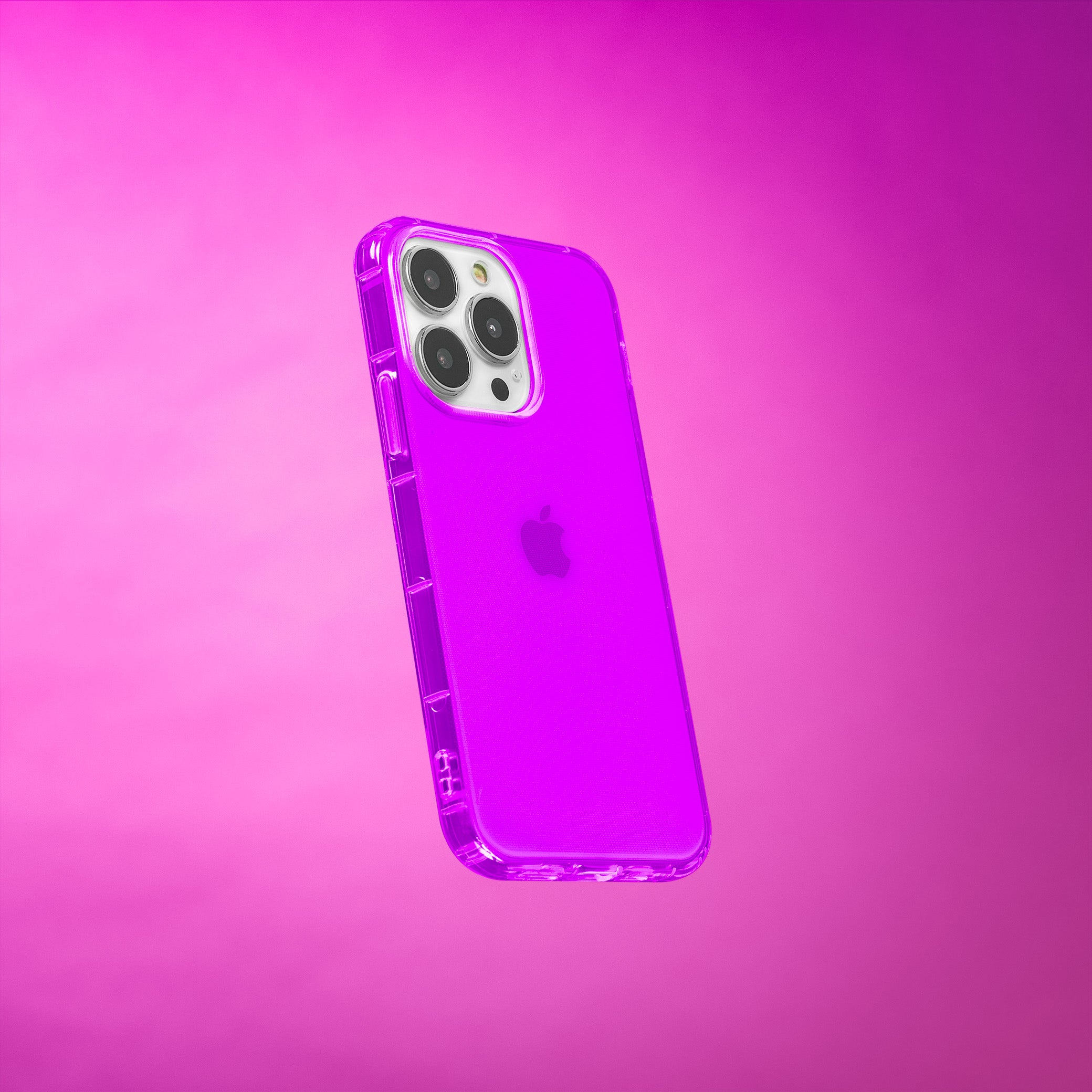 Highlighter Case for iPhone 13 Pro - Saturated Vivid Purple