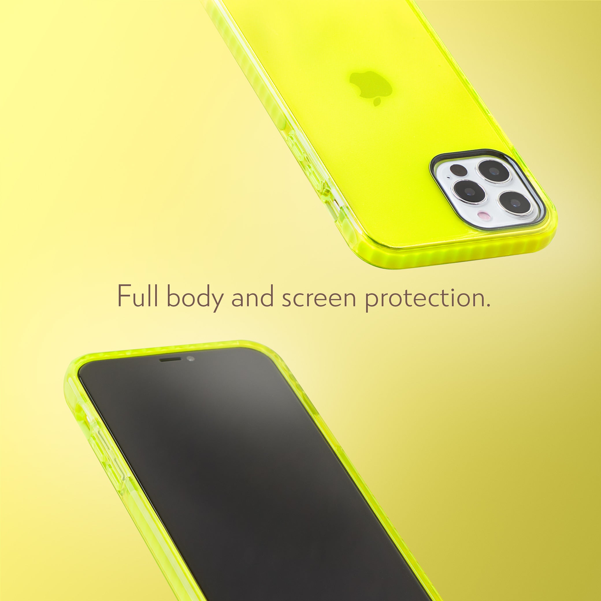Barrier Case for iPhone 12 Pro Max - Hi Energy Neon Yellow
