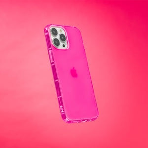 Highlighter Case for iPhone 13 Pro Max - Eye-Catching Hot Pink