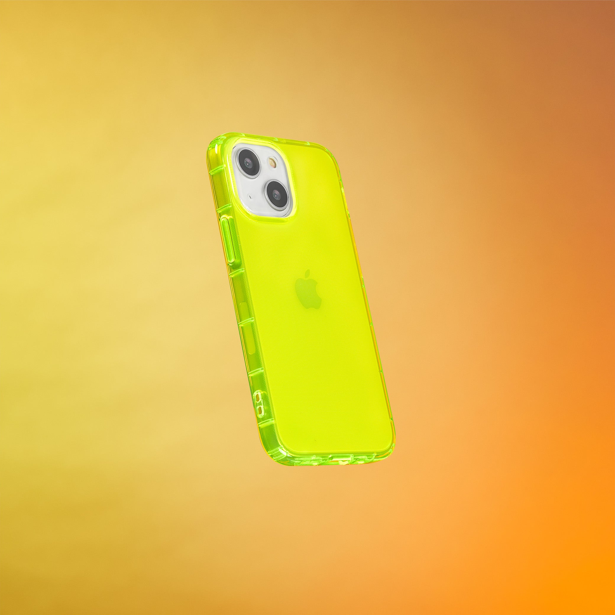 Highlighter Case for iPhone 13 Mini - Conspicuous Neon Yellow