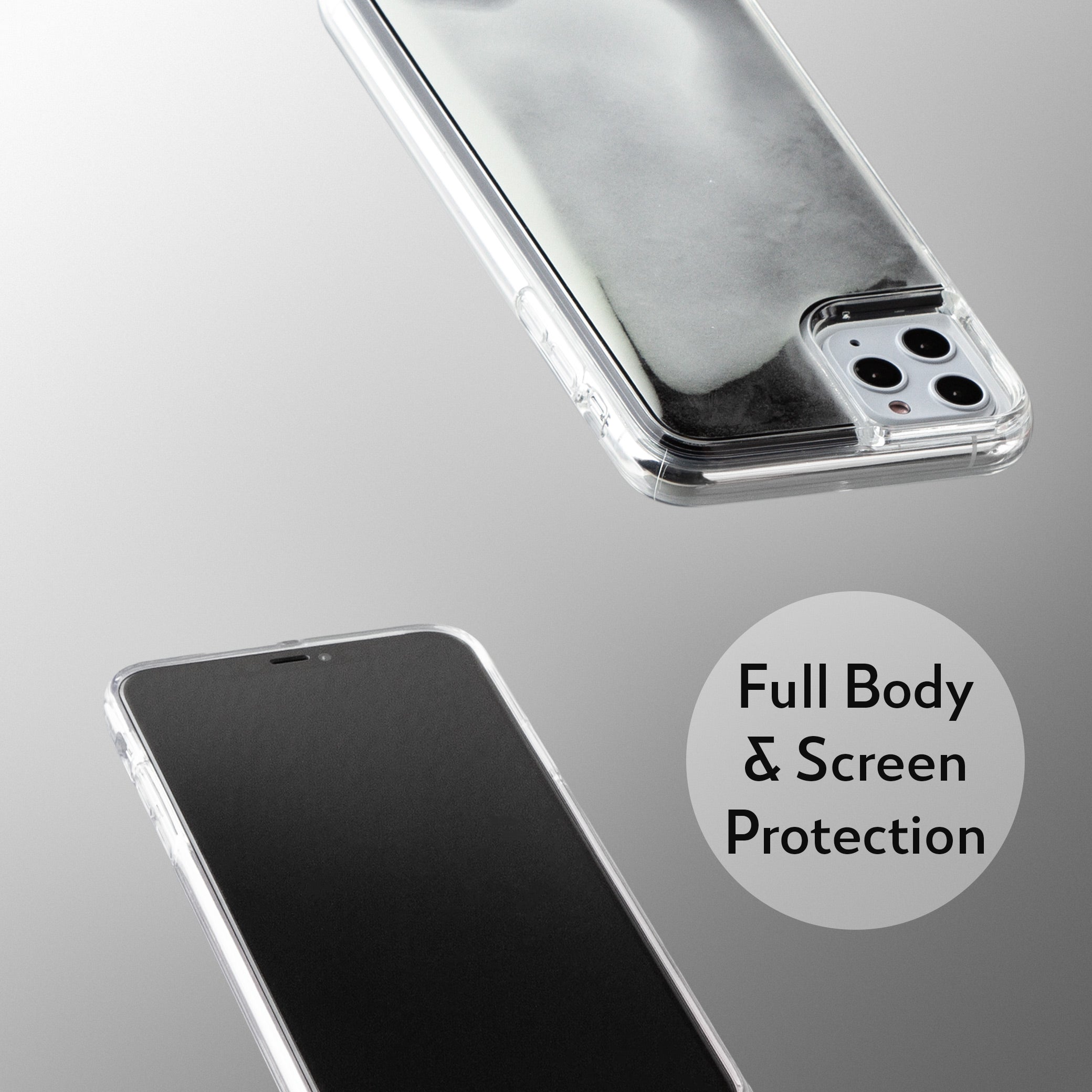 Neon Sand iPhone 11 Pro Max Case - Hi Contrast Black n White