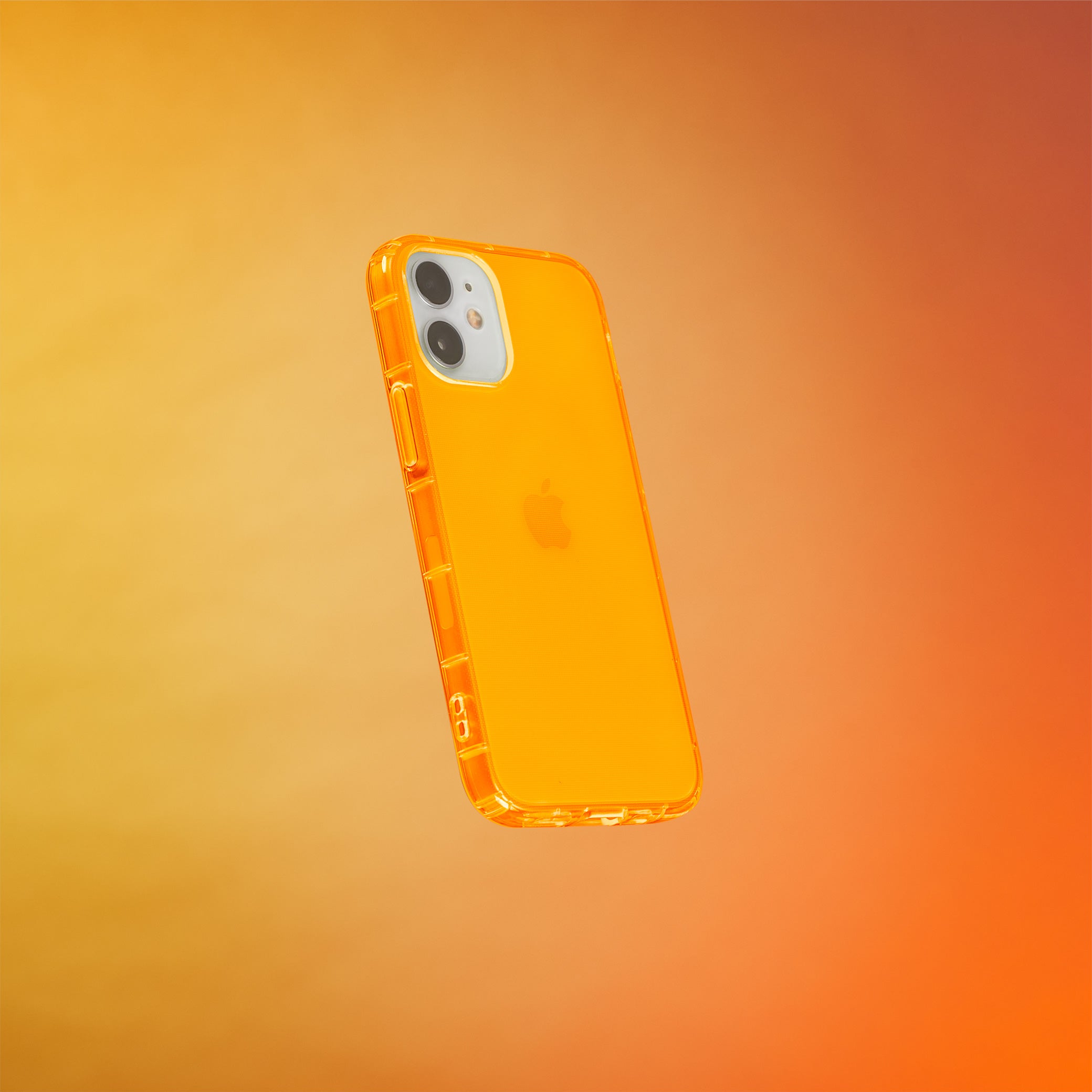 Highlighter Case for iPhone 12 Mini - Intense Bright Orange