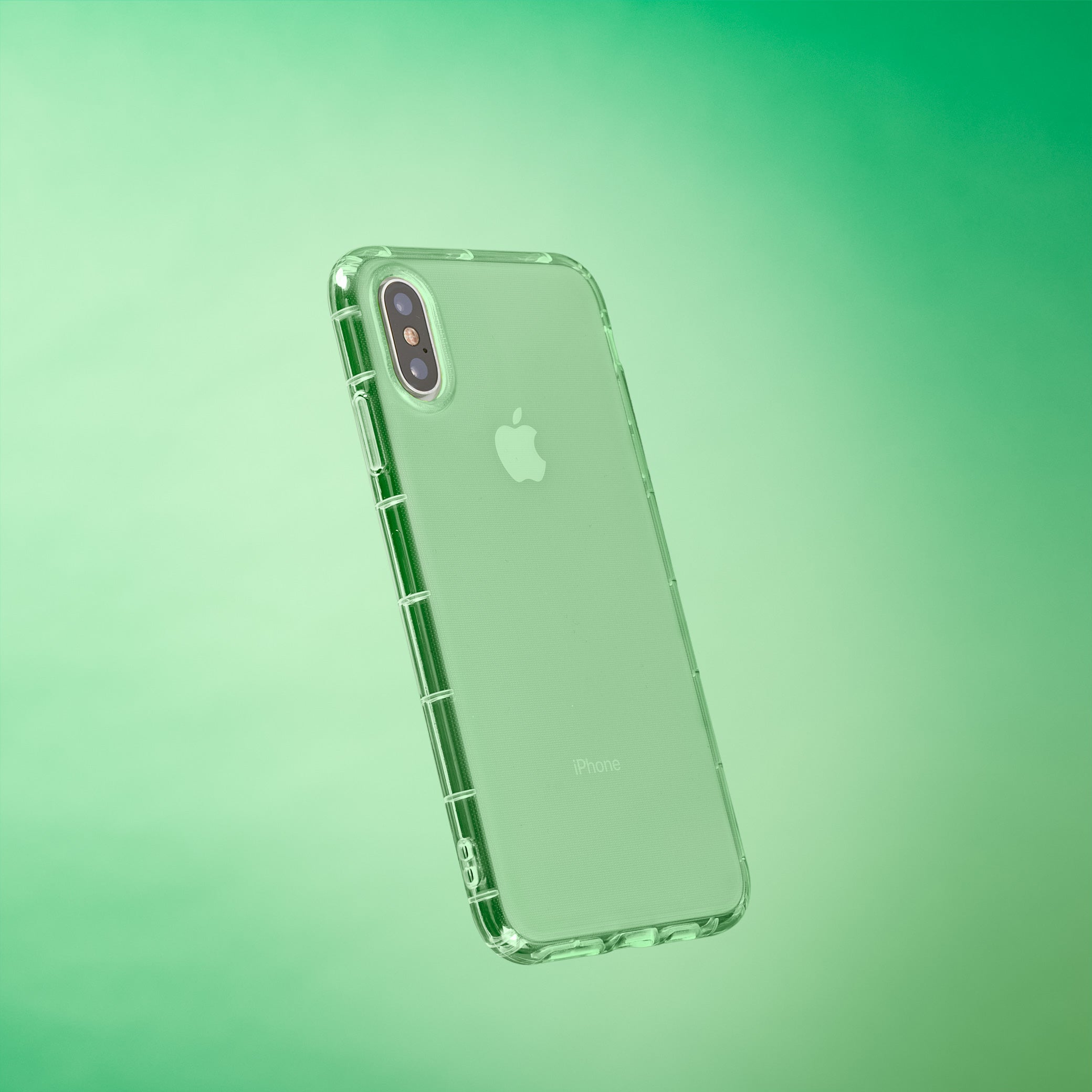 Highlighter Case for iPhone Xs & iPhone X - Precious Emerald Green