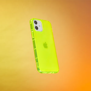 Highlighter Case for iPhone 12 & iPhone 12 Pro - Conspicuous Neon Yellow