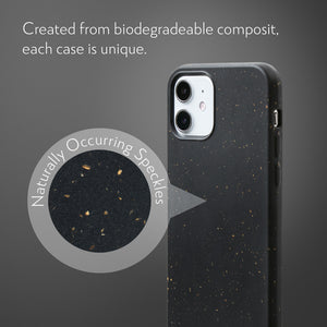 Eco Warrior iPhone 12 and 12 Pro Case - Midnight Charcoal