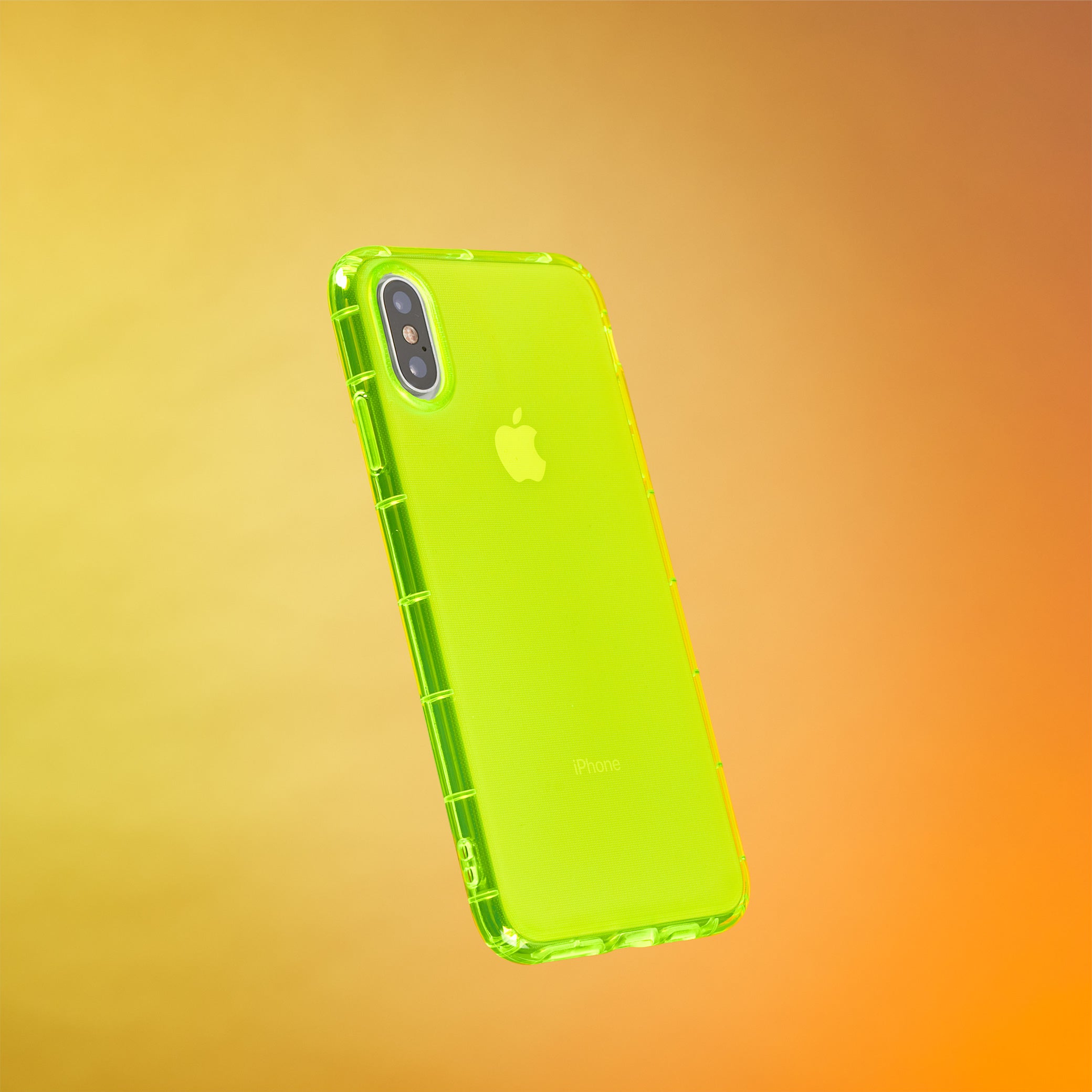 Highlighter Case for iPhone Xs & iPhone X - Conspicuous Neon Yellow