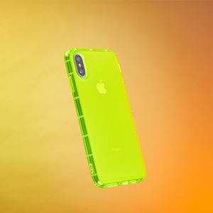 Highlighter Case for iPhone Xs & iPhone X - Conspicuous Neon Yellow